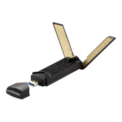 Wireless Adapter  ASUS USB-AX56 Dual Band AX1800 WiFi 6 802.11ax, USB 3.2 Gen1 built-in antenna Wireless Adapter  ASUS USB-AX56 Dual Band AX1800 WiFi 6 802.11ax, USB 3.2 Gen1 built-in antenna