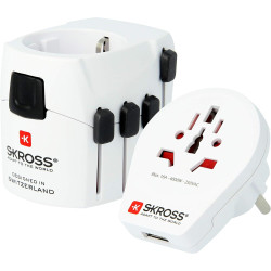 World Adapter SKROSS PRO USB, 1.302539, World