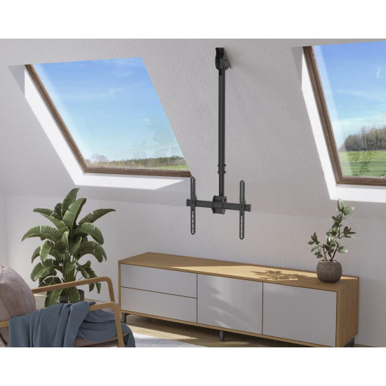 Hama TV Ceiling Mount, Swivel, Tilt, 165 cm (65
