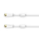 HAMA Коаксиален антенен кабел SAT, F-Plug - F-Plug, 1,5 m, 100 dB, 205251 HAMA Коаксиален антенен кабел SAT, F-Plug - F-Plug, 1,5 m, 100 dB, 205251