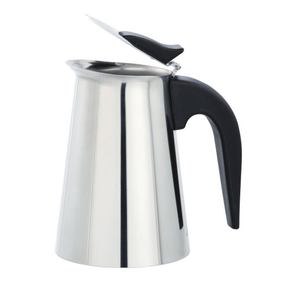 Xavax Stainless Steel Espresso Maker for 4 Cups, 111274 Xavax Stainless Steel Espresso Maker for 4 Cups, 111274