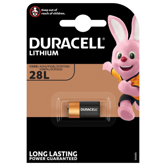 Литиева фото батерия PX28L/ 4LR44 -1бр. 6V DURACELL Литиева фото батерия PX28L/ 4LR44 -1бр. 6V DURACELL