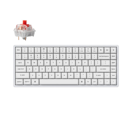 Mechanical Keyboard Keychron K2 Pro White QMK/VIA - K2P-P1