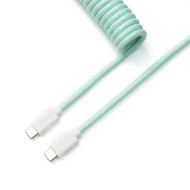 Cable Keychron Coiled Aviator - Mint Cable Keychron Coiled Aviator - Mint