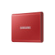 External SSD Samsung T7 Indigo Red SSD 2TB, USB-C