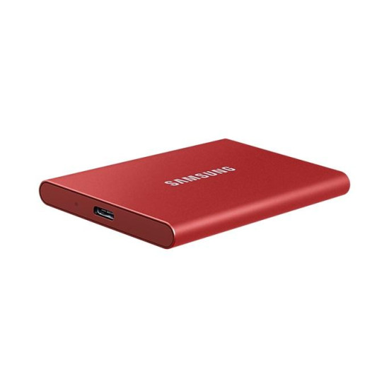 External SSD Samsung T7 Indigo Red SSD 2TB, USB-C