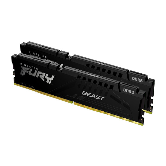 Памет Kingston FURY Beast Black 32GB(2x16GB) DDR5 - KF560C30BBEK2-32 Памет Kingston FURY Beast Black 32GB(2x16GB) DDR5 - KF560C30BBEK2-32