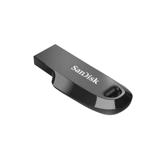 USB памет SanDisk Ultra Curve 3.2, 64GB, USB 3.1 Gen 1, Черна USB памет SanDisk Ultra Curve 3.2, 64GB, USB 3.1 Gen 1, Черна