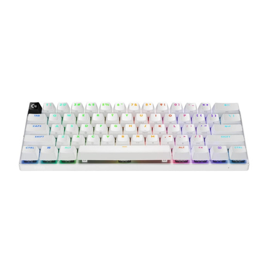 Wireless Gaming Keyboard Logitech Pro X 60 Tactile White Wireless Gaming Keyboard Logitech Pro X 60 Tactile White