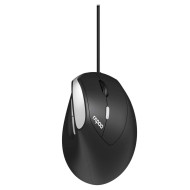 Ergonomic Optical Mouse RAPOO EV200, Black Ergonomic Optical Mouse RAPOO EV200, Black