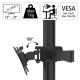 Hama Monitor Holder, 3 Monitors, Swivel/Tilt, 13 Hama Monitor Holder, 3 Monitors, Swivel/Tilt, 13