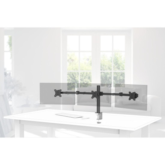 Hama Monitor Holder, 3 Monitors, Swivel/Tilt, 13 Hama Monitor Holder, 3 Monitors, Swivel/Tilt, 13