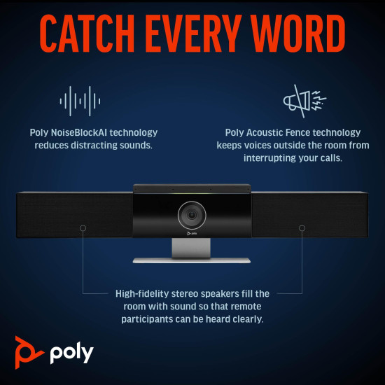 Poly Studio USB Система за видеоконферентна връзка 