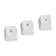 Капачки за клавиатура Glorious - 114 PBT Arctic White Капачки за клавиатура Glorious - 114 PBT Arctic White