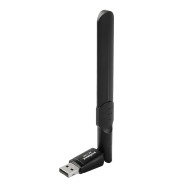Безжичен адаптер EDIMAX EW-7822UAD, USB, Realtek, 2.4Ghz/5GHz, AC1200, с външна антена Безжичен адаптер EDIMAX EW-7822UAD, USB, Realtek, 2.4Ghz/5GHz, AC1200, с външна антена