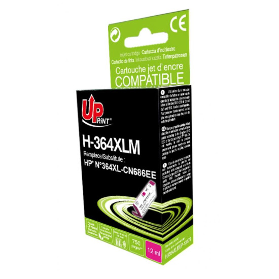 Мастилница UPRINT CN686 HP No364XL, Magenta Мастилница UPRINT CN686 HP No364XL, Magenta
