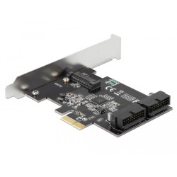 Delock PCI Express x1 Card to 2 x internal USB 3.0 Pin Header Delock PCI Express x1 Card to 2 x internal USB 3.0 Pin Header