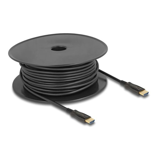 Delock Active Optical Cable HDMI 8K 60 Hz 30 m Delock Active Optical Cable HDMI 8K 60 Hz 30 m
