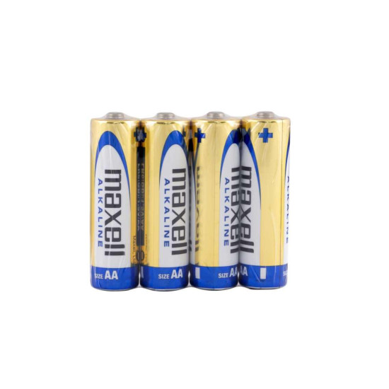 Алкална батерия MAXELL LR-6 /4 бр. в опаковка/ шринк 1.5V Алкална батерия MAXELL LR-6 /4 бр. в опаковка/ шринк 1.5V