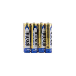 MAXELL Alkaline Battery LR03 / 4 pcs. pack / shrink 1.5V