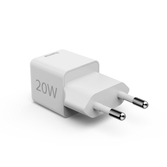 Super mini Fast Charger, USB-C, 20 W, HAMA-201980 Super mini Fast Charger, USB-C, 20 W, HAMA-201980