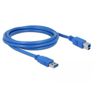 Кабел Delock USB-A - USB-B, 2m Кабел Delock USB-A - USB-B, 2m