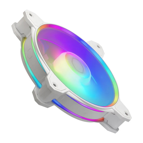 Fan Cooler Cooler Master MasterFan MF120 Halo2 White Edition ARGB