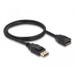 Delock DisplayPort 1.2 extension cable 4K 60 Hz 1 m Delock DisplayPort 1.2 extension cable 4K 60 Hz 1 m