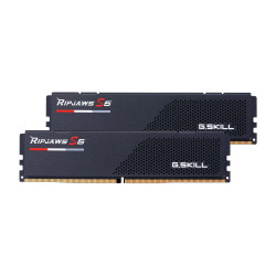 Памет G.SKILL Ripjaws S5 Black 64GB(2x32GB) DDR5 6000MHz CL30 F5-6000J3040G32GX2-RS5K, Intel XMP Памет G.SKILL Ripjaws S5 Black 64GB(2x32GB) DDR5 6000MHz CL30 F5-6000J3040G32GX2-RS5K, Intel XMP