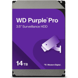 HDD WD Purple Pro Surveillance, 14 TB, 256MB, SATA 3