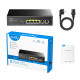 Суич Cudy GS1006P, 6 x портов 10/100/1000Mbps PoE, 65W Суич Cudy GS1006P, 6 x портов 10/100/1000Mbps PoE, 65W