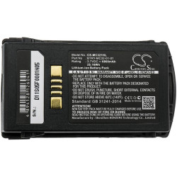Camera Battery for  barcode scanner Zebra MC3300, MC3200 Motorola MC3200 BTRY-MC32-01-01 LiIon  3.7V 6800mAh Cameron Sino Camera Battery for  barcode scanner Zebra MC3300, MC3200 Motorola MC3200 BTRY-MC32-01-01 LiIon  3.7V 6800mAh Cameron Sino