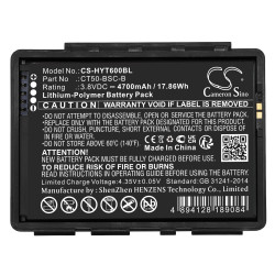 Camera Battery for  barcode scanner Honeywell Dolphin CT60 CT65  CT50-BSC-B  LiIPo  3.8V 4700mAh Cameron Sino Camera Battery for  barcode scanner Honeywell Dolphin CT60 CT65  CT50-BSC-B  LiIPo  3.8V 4700mAh Cameron Sino