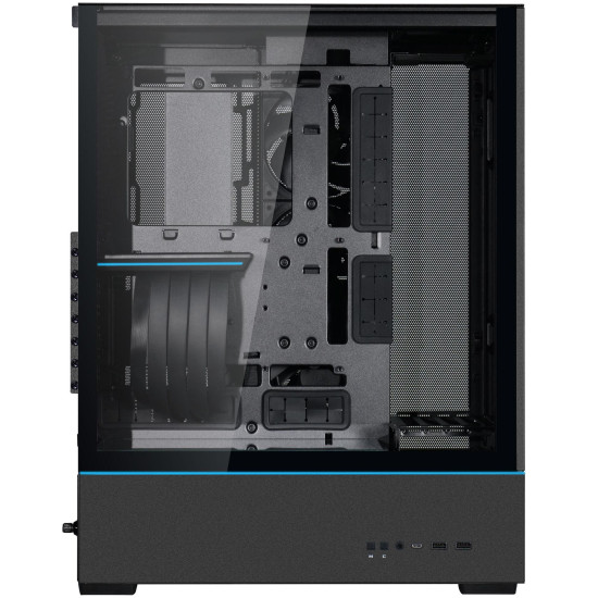 Кутия Lian-Li SUP01X Mid-Tower, Tempered Glass, Черна Кутия Lian-Li SUP01X Mid-Tower, Tempered Glass, Черна