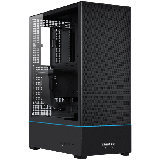 Кутия Lian-Li SUP01X Mid-Tower, Tempered Glass, Черна Кутия Lian-Li SUP01X Mid-Tower, Tempered Glass, Черна