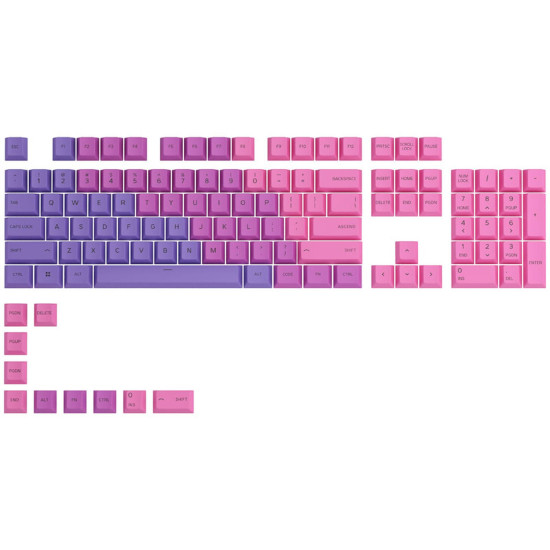 Капачки за механична клавиатура Glorious GPBT Doubleshot 114-Keycap Nebula US-Layout Капачки за механична клавиатура Glorious GPBT Doubleshot 114-Keycap Nebula US-Layout