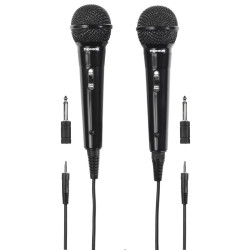Thomson M135D Dynamic Microphone, Karaoke, Pack of 2 Thomson M135D Dynamic Microphone, Karaoke, Pack of 2