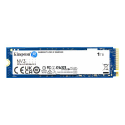 SSD KINGSTON NV3 M.2-2280 PCIe 4.0 NVMe 1000GB SSD KINGSTON NV3 M.2-2280 PCIe 4.0 NVMe 1000GB