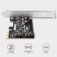 Контролер ESTILLO AXAGON PCES-SJ2, PCI-ex, За 2 бр. вътрешни SATA 6G порта Контролер ESTILLO AXAGON PCES-SJ2, PCI-ex, За 2 бр. вътрешни SATA 6G порта