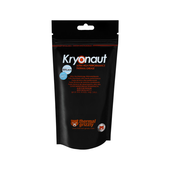 Термо паста Thermal Grizzly Kryonaut - 11.1g, Черен Термо паста Thermal Grizzly Kryonaut - 11.1g, Черен