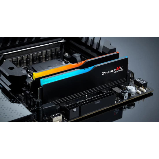 Памет G.SKILL Ripjaws M5 Neo RGB Black 32GB(2x16GB) DDR5-6000 Памет G.SKILL Ripjaws M5 Neo RGB Black 32GB(2x16GB) DDR5-6000