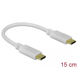 Delock USB Type-C Charging Cable 15 cm PD 100 W with E-Marker Delock USB Type-C Charging Cable 15 cm PD 100 W with E-Marker