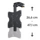 Стойка за TV за монтаж на таван, 117 cm (46