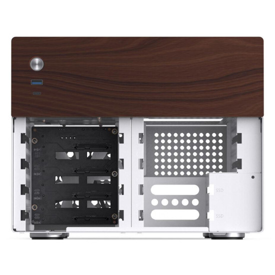 Кутия Jonsbo N4 NAS, m-ATX, Бяла Кутия Jonsbo N4 NAS, m-ATX, Бяла