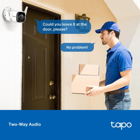 Outdoor Security WiFI camera TP-Link Tapo C320WS - 2K QHD Outdoor Security WiFI camera TP-Link Tapo C320WS - 2K QHD