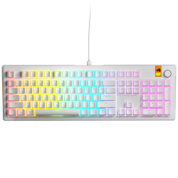 Gaming Mechanical keyboard Glorious GMMK 3 HE 100% White - Fox HE Switches Gaming Mechanical keyboard Glorious GMMK 3 HE 100% White - Fox HE Switches
