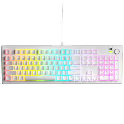 Gaming Mechanical keyboard Glorious GMMK 3 100% White - Fox Linear Switches Gaming Mechanical keyboard Glorious GMMK 3 100% White - Fox Linear Switches