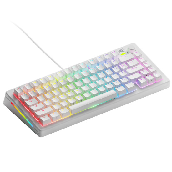 Gaming Mechanical keyboard Glorious GMMK 3 75% White - Fox Linear Switches Gaming Mechanical keyboard Glorious GMMK 3 75% White - Fox Linear Switches