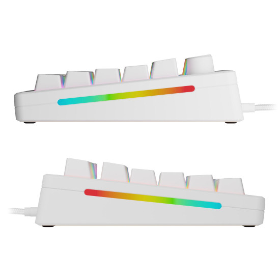 Gaming Mechanical keyboard Glorious GMMK 3 75% White - Fox Linear Switches Gaming Mechanical keyboard Glorious GMMK 3 75% White - Fox Linear Switches