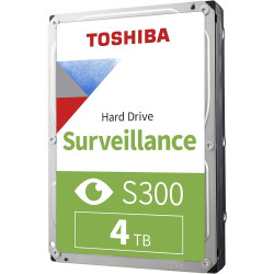 HDD TOSHIBA Surveillance S300, 4TB, 5400/5700rpm, 256MB, SATA 3